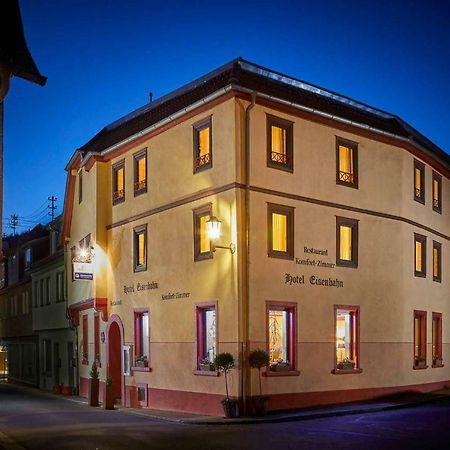 Hotel Eisenbahn Karlstadt Bagian luar foto